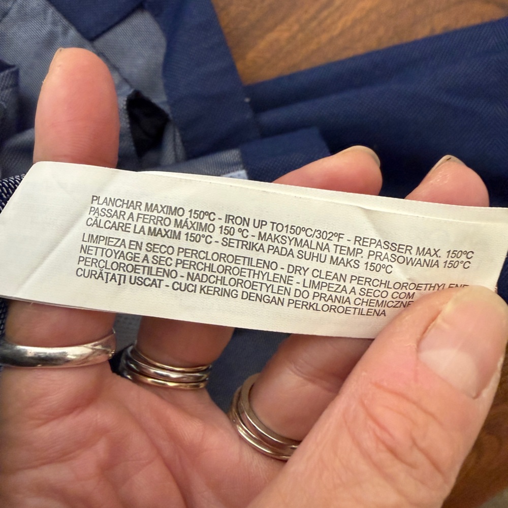 Zara Deep Blue Men's Blazer - Picture 12 of 13